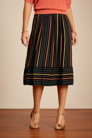 Layla Skirt Oleo Stripe
