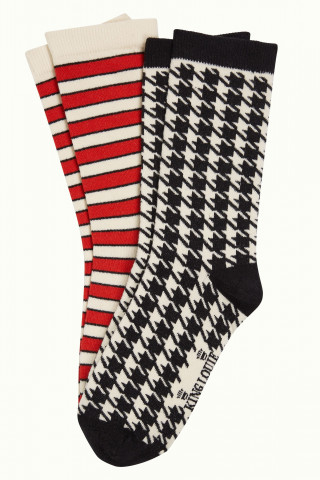 Socks 2-Pack Port Stripe