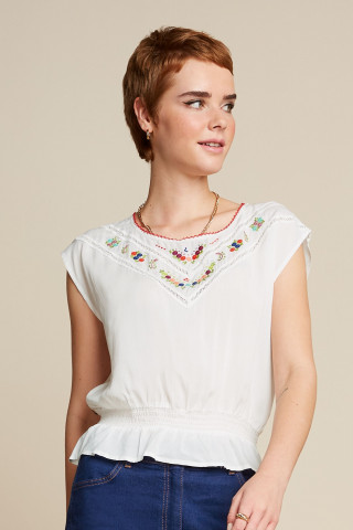 Selly Top Citrine Embroidery