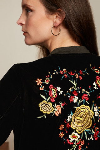 Bessie Embroidery Jacket Gamine